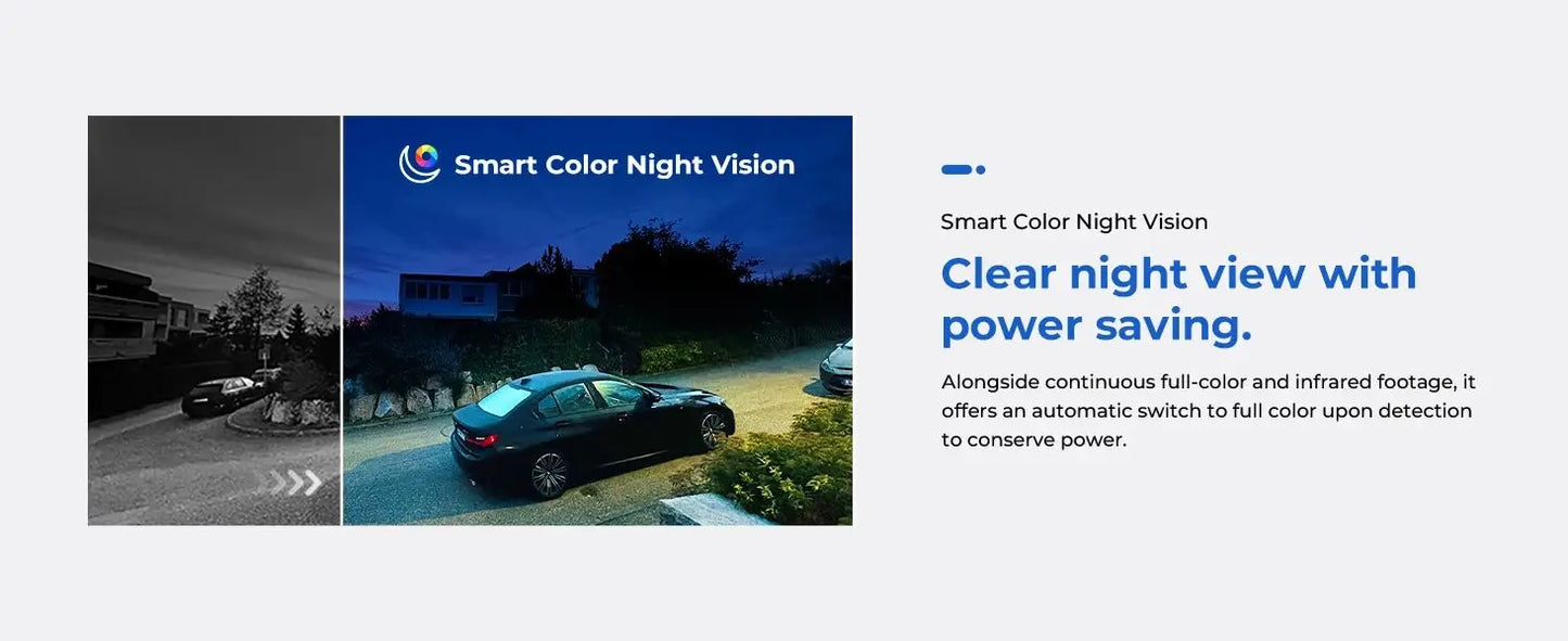 IMILAB Outdoor Surveillance Camera Dual Lens 360° PTZ Camera Colour Night Vision WiFi/LAN 7/24 Work EC6 Dual With MiHome App - Ai - TechWorld