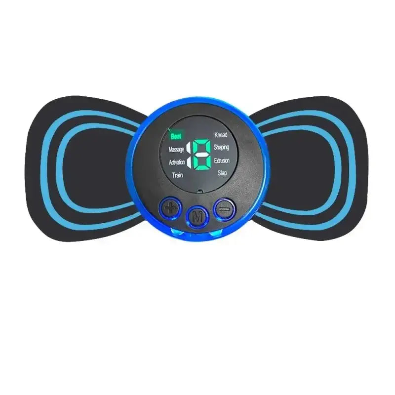 Intelligent Mini Electric Neck Massager Charging Portable Shoulder and Neck Neck Massage Patch with Multiple Adjustable Levels - Ai - TechWorld