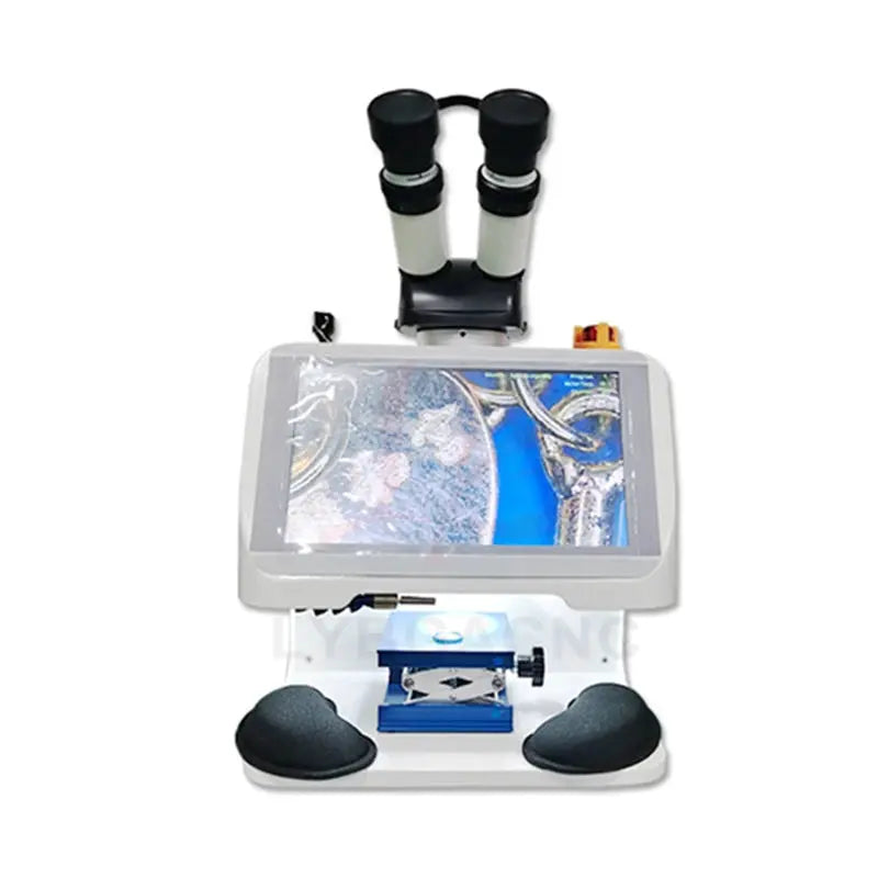 Jewelry Spot Welding Machine ND YAG Laser Touch Screen 60W 100W 150W 200W MINI Laser Soldering With CCD Control System Microscop Ai-TechWorld