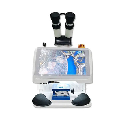 Jewelry Spot Welding Machine ND YAG Laser Touch Screen 60W 100W 150W 200W MINI Laser Soldering With CCD Control System Microscop Ai-TechWorld