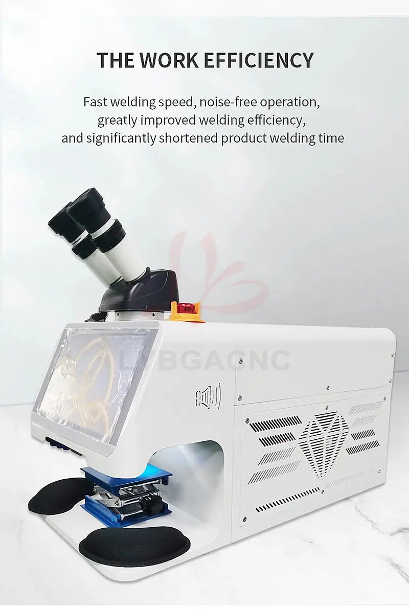 Jewelry Spot Welding Machine ND YAG Laser Touch Screen 60W 100W 150W 200W MINI Laser Soldering With CCD Control System Microscop Ai-TechWorld