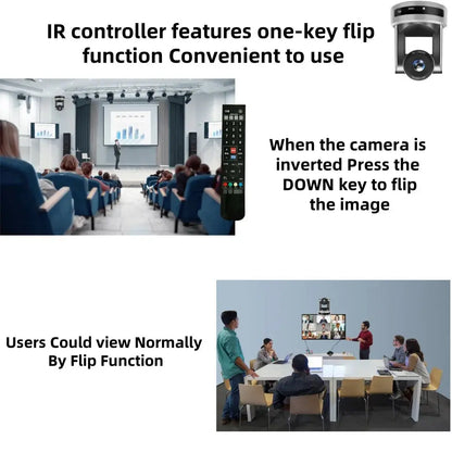 JIANSHIAV PTZ Camera NDI 10/20X Zoom 4K Conference Camera PTZ Video SDI USB IP POE Live Streaming Camera for Church Broadcasting - Ai - TechWorld