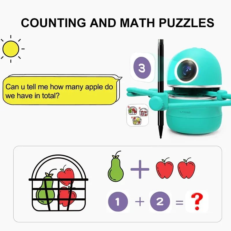 Kids Innovative Drawing Robot Technology Automatic Painting Learning Art Training Machine Intelligece Toys Quincy Robot Artist - Ai - TechWorld