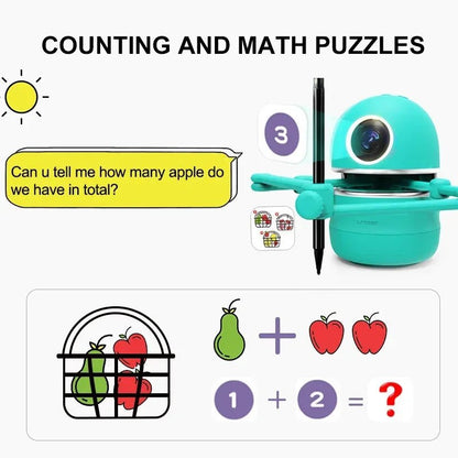 Kids Innovative Drawing Robot Technology Automatic Painting Learning Art Training Machine Intelligece Toys Quincy Robot Artist - Ai - TechWorld