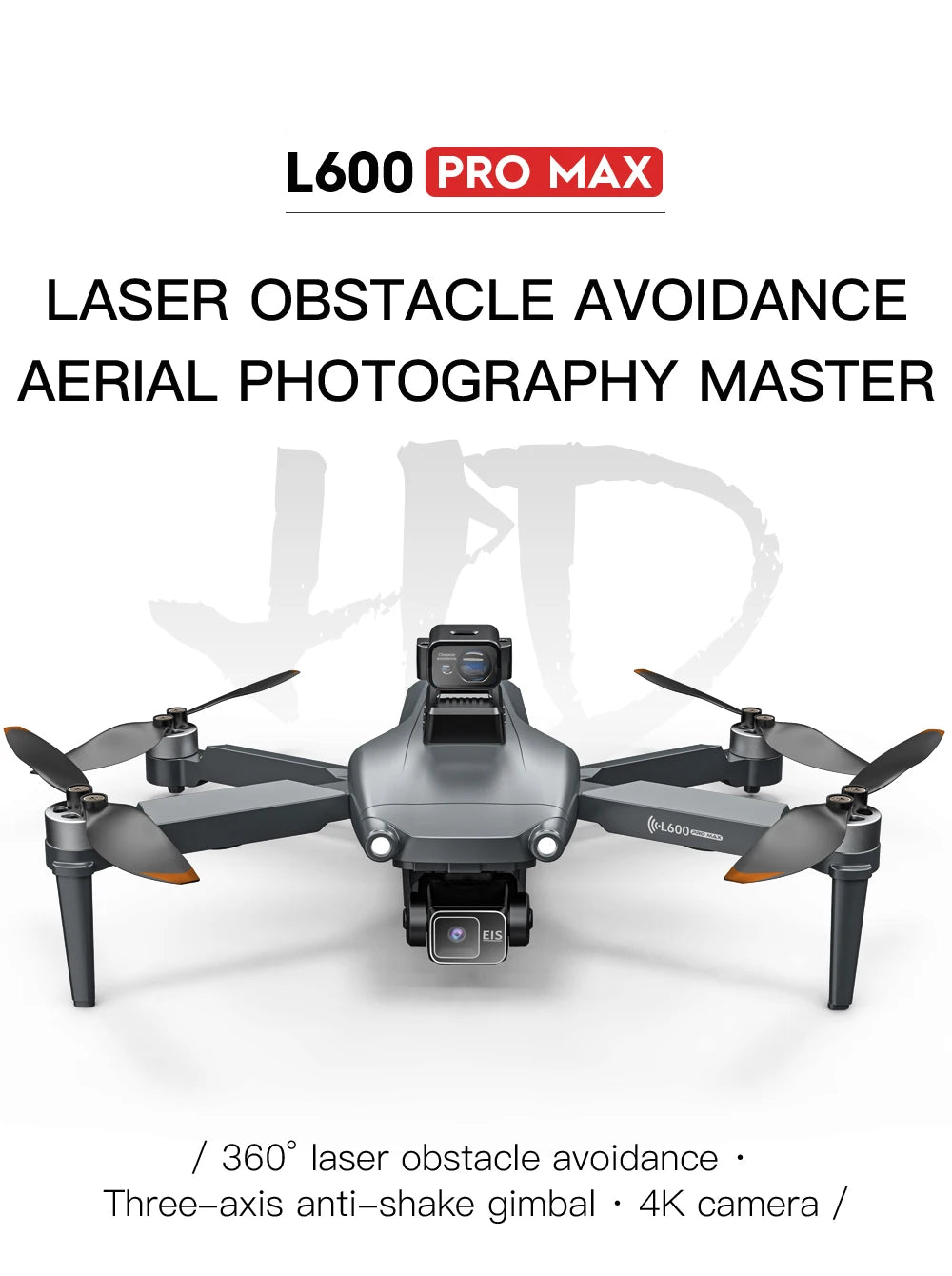 L600 PRO MAX GPS Drone Professional 4K 3-Axis PTZ HD Dual Camera Obstacle Avoidance Brushless Motor 5G WIFI RC Quadcopter Toys Ai-TechWorld