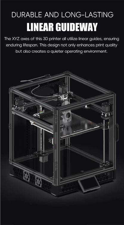Latest SIBOOR Voron Trident [June,2024] 3D Printer with CNC Metal Structure 4AWD CoreXY DIY 3D Printer Kit AWD Components Ai-TechWorld