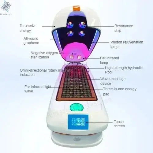 lhy 26 ss 26 Biological Resonance Energy Cabin Graphene Massage Far Infrared Space Capsule Moxibustion Sweat Steaming Cabin Deto Ai-TechWorld 