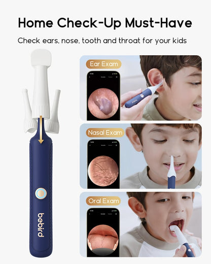 2025 New Bebird Earsight Plus I35R Ear Wax Removal Tool Camera Cleaner Kit- HD Wireless Flexible Otoscope, Pain-Free Ear Tweezer Ai-TechWorld 