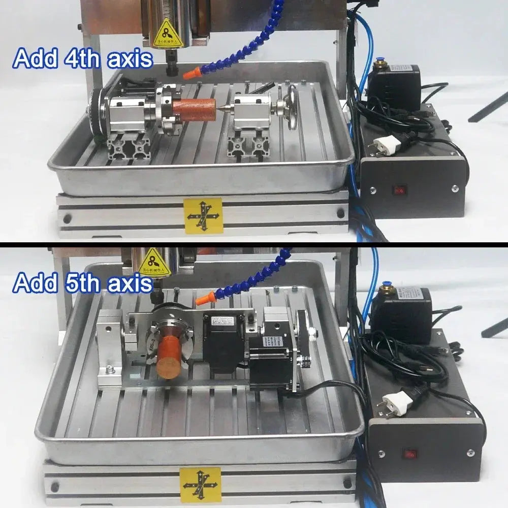 LYF 2030 3040 3060 4060 CNC Engraving Machine 1500W 3 Axis 4 Axis 5 Axis CNC Wood Router Engraving Drilling and Milling Machine Ai-TechWorld