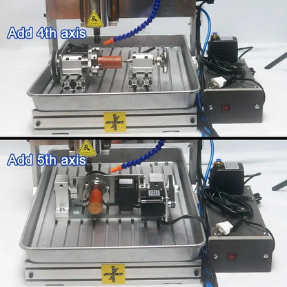 LYF 2030 3040 3060 4060 CNC Engraving Machine 1500W 3 Axis 4 Axis 5 Axis CNC Wood Router Engraving Drilling and Milling Machine Ai-TechWorld