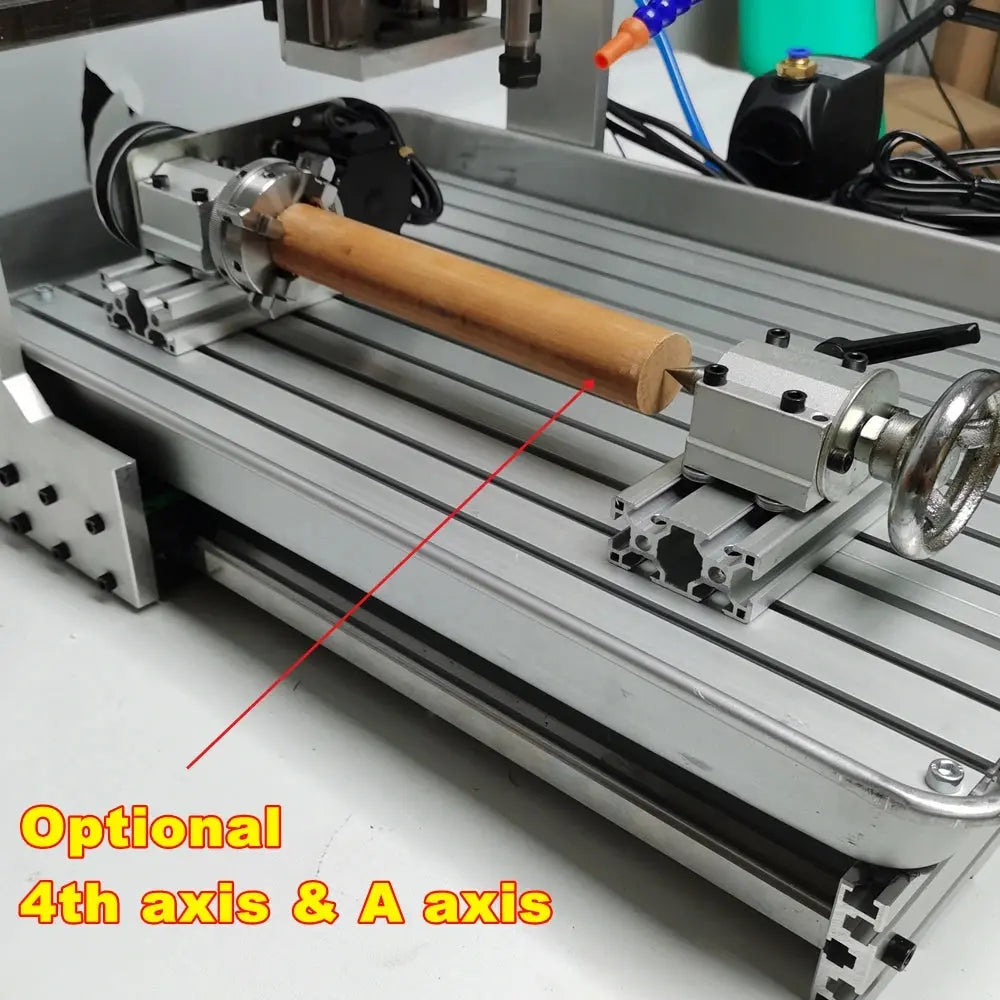 LYF 2030 3040 3060 4060 CNC Engraving Machine 1500W 3 Axis 4 Axis 5 Axis CNC Wood Router Engraving Drilling and Milling Machine Ai-TechWorld