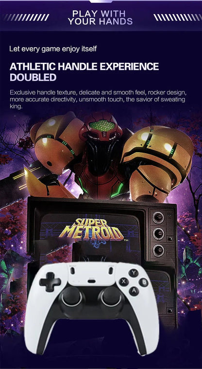 LZAKMR 60+Emulators 500GB Retro Game Console M15 Batocera 1037U 70000+Games For Wii PS2 PSP GameCube N64 Wireless handle - Ai - TechWorld