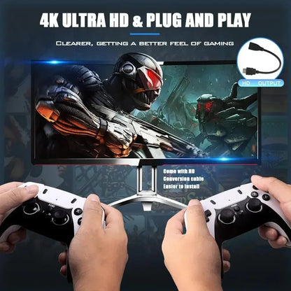 LZAKMR 60+Emulators 500GB Retro Game Console M15 Batocera 1037U 70000+Games For Wii PS2 PSP GameCube N64 Wireless handle - Ai - TechWorld