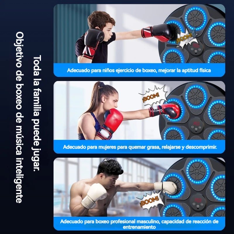 Machine Smart Bluetooth Wall - Mounted Music Boxing Trainer - Ai - TechWorld