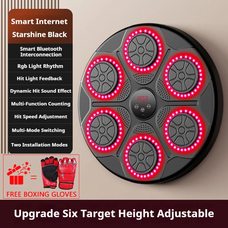 Machine Smart Bluetooth Wall - Mounted Music Boxing Trainer - Ai - TechWorld