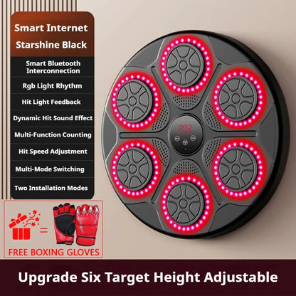 Machine Smart Bluetooth Wall - Mounted Music Boxing Trainer - Ai - TechWorld