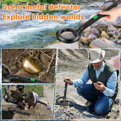Metal Detector IP66 Waterproof Portable High Sensitivity Metal Detector Underground UnderwaterMultipurpose Metal Finder - Ai - TechWorld