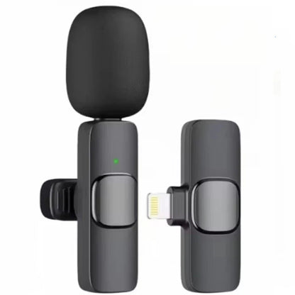 Microphone Wireless Lavalier Microphone for Live Streaming/YouTube/TikTok/Facebook Live Noise Reduction Mic For iPhone/Android Ai-TechWorld