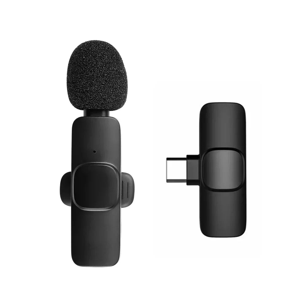Microphone Wireless Lavalier Microphone for Live Streaming/YouTube/TikTok/Facebook Live Noise Reduction Mic For iPhone/Android Ai-TechWorld