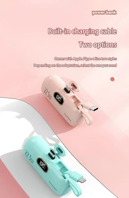 Mini Convenient Mobile Power Bank 30000mah Portable Fast Charging Suitable For iPhone 16 Samsung Xiaomi External Battery Ai-TechWorld