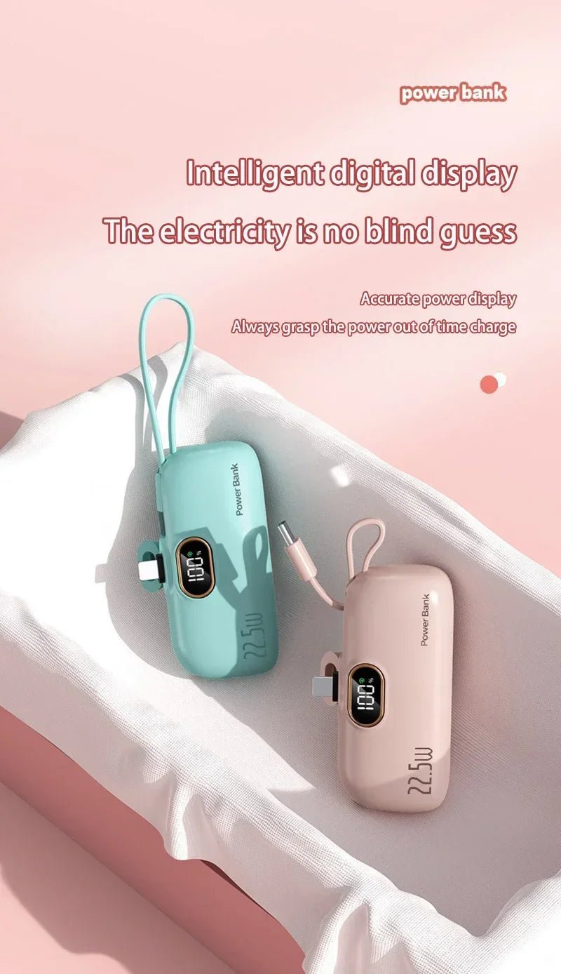 Mini Convenient Mobile Power Bank 30000mah Portable Fast Charging Suitable For iPhone 16 Samsung Xiaomi External Battery Ai-TechWorld