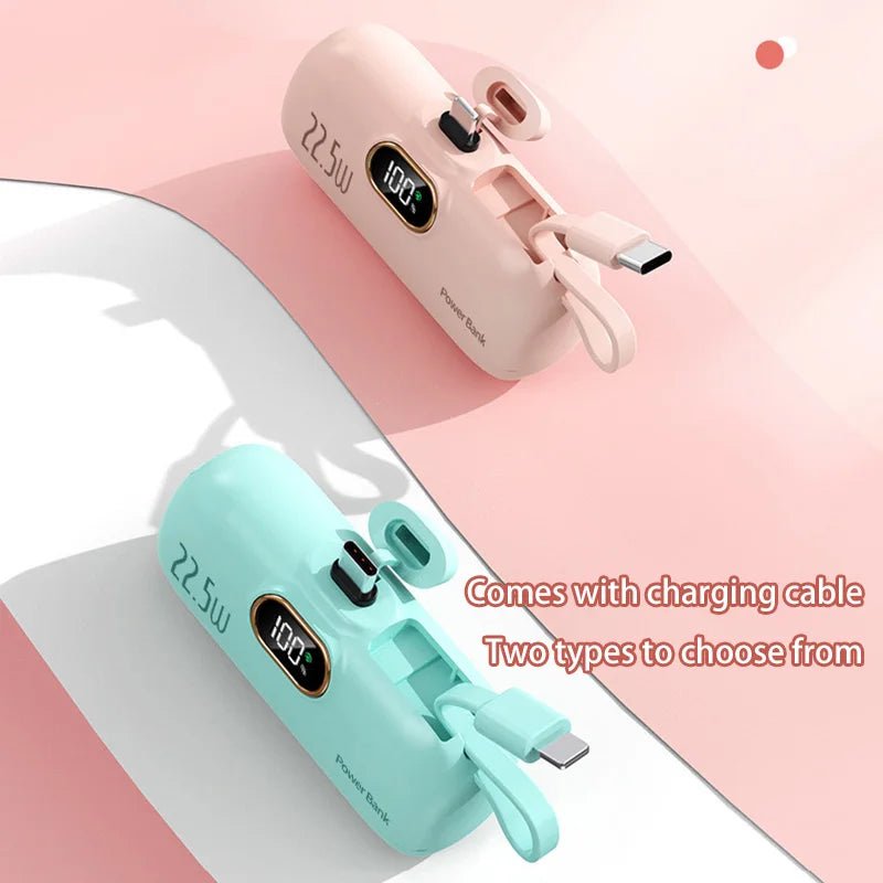Mini Convenient Mobile Power Bank 30000mah Portable Fast Charging Suitable For iPhone 16 Samsung Xiaomi External Battery Ai-TechWorld