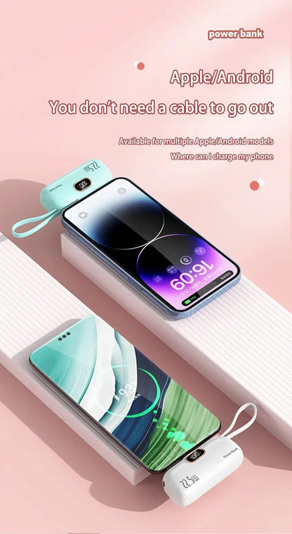 Mini Convenient Mobile Power Bank 30000mah Portable Fast Charging Suitable For iPhone 16 Samsung Xiaomi External Battery Ai-TechWorld