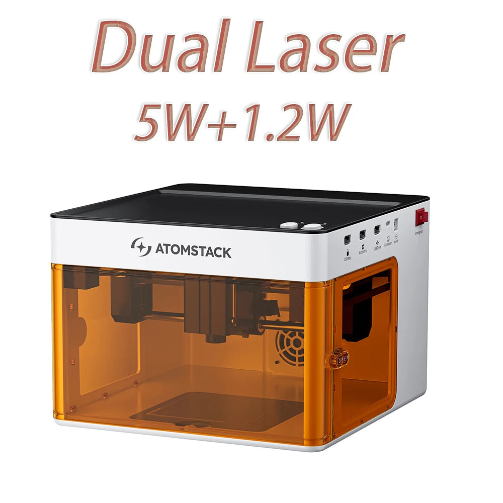 Mini Enclosed Laser Engraving Machine – 5W Diode Laser with High Precision ai-techworld