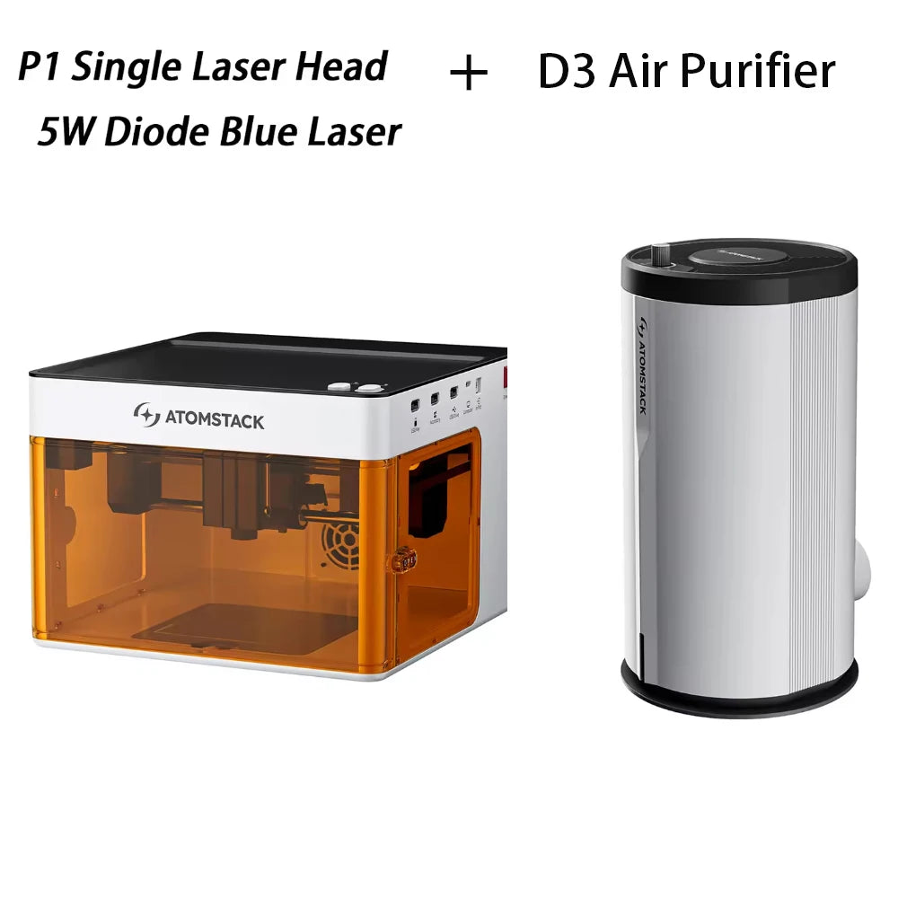 Mini Enclosed Laser Engraving Machine – 5W Diode Laser with High Precision ai-techworld