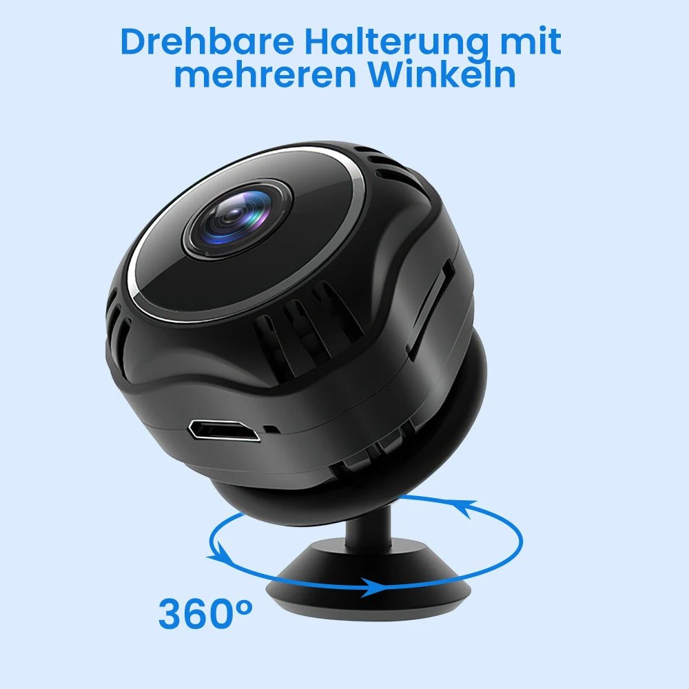 Mini Hidden Camera – Night Vision, Audio Video Recording, Indoor Surveillance - Ai - TechWorld