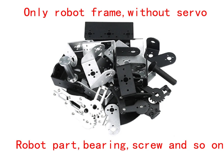 Multi Axis Robotic Arm Industrial Stepping Metal Manipulator For Arduino 2560 Robot DIY Kit with Suction Cup/Stepper Motor Claw Ai-TechWorld 