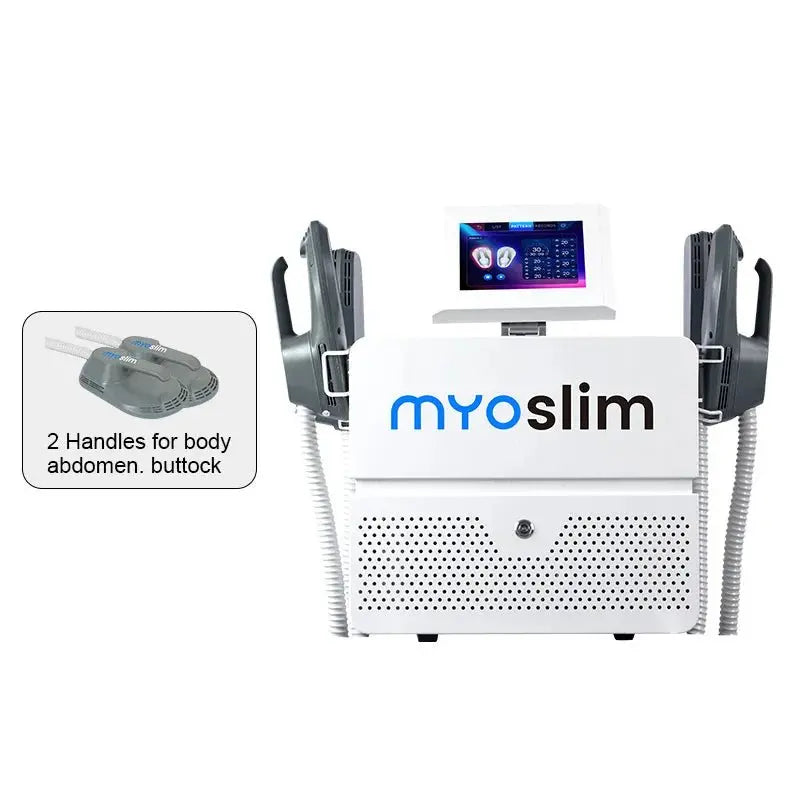 Myoslim Machines HI - EMT RF EMS Electromagnetic Muscle Stimulator Professional Sculp 6500w 5 Handle Pelvic - Ai - TechWorld