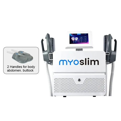 Myoslim Machines HI - EMT RF EMS Electromagnetic Muscle Stimulator Professional Sculp 6500w 5 Handle Pelvic - Ai - TechWorld