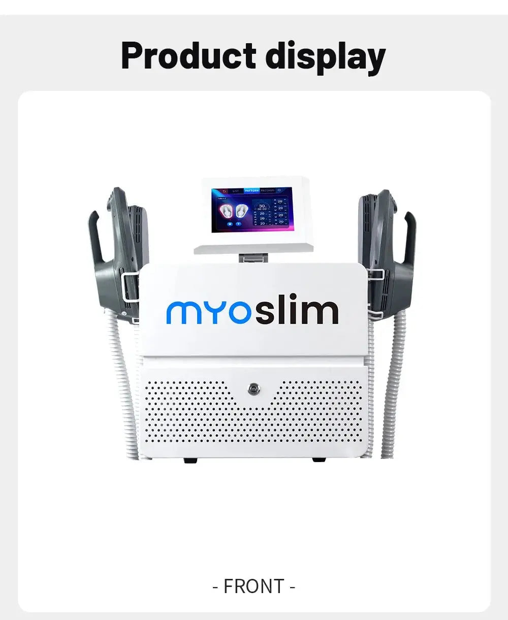 Myoslim Machines HI - EMT RF EMS Electromagnetic Muscle Stimulator Professional Sculp 6500w 5 Handle Pelvic - Ai - TechWorld