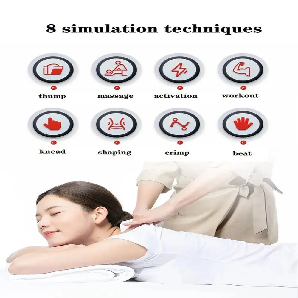 New Cervical Massage Device Mini Massager Micro Current Neck Portable Shoulder Massager to Relieve Fatigue - Ai - TechWorld