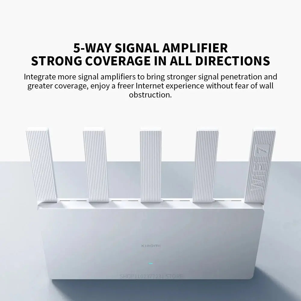 New XIAOMI Router BE5000 WiFi 7 5011Mbps 2.5GHz Network Port 512MB Memory Dual Broadband Access Network Security Protection CN - Ai - TechWorld