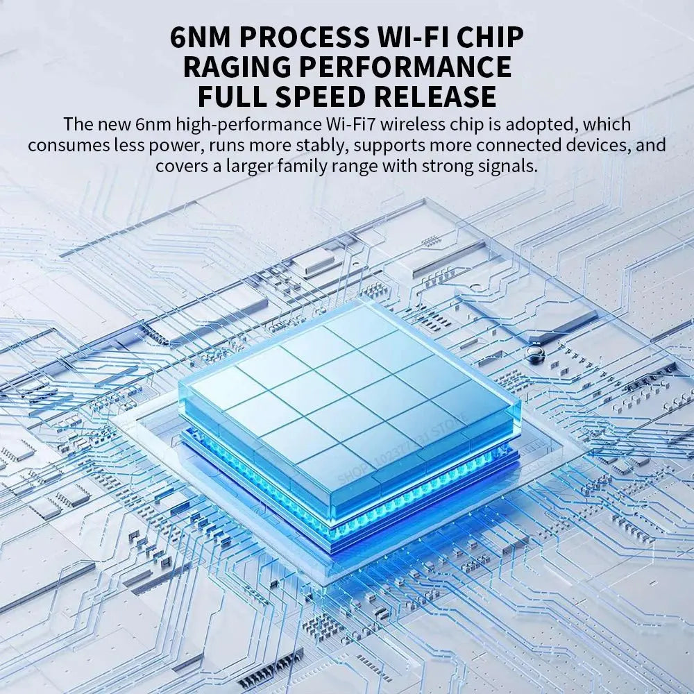 New XIAOMI Router BE5000 WiFi 7 5011Mbps 2.5GHz Network Port 512MB Memory Dual Broadband Access Network Security Protection CN - Ai - TechWorld