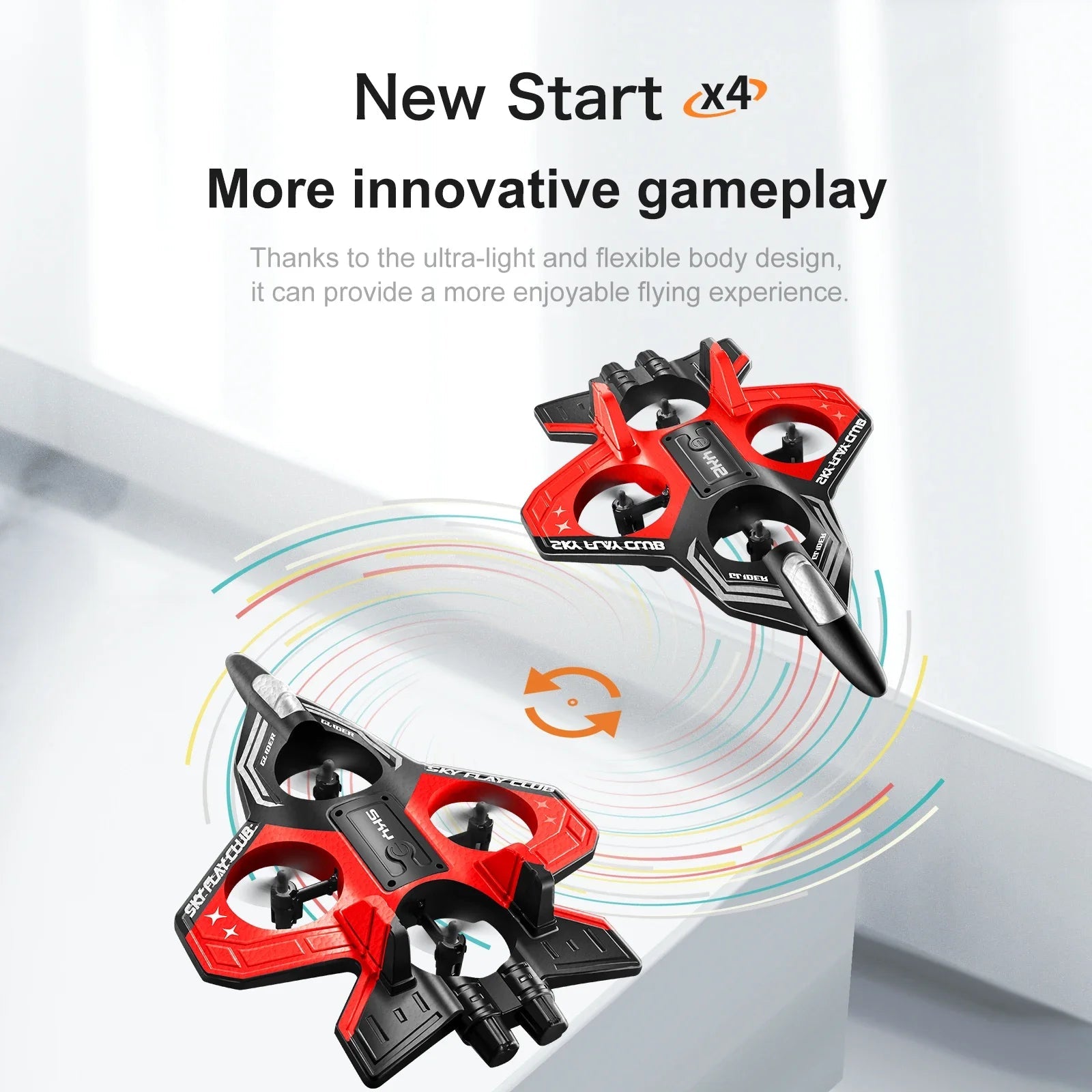 YP3 Glider RC Hobby Jet Stunt Foam Fighter Airplane Toy - 2.4G Remote Control Ai-TechWorld