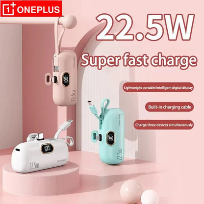 OnePlus 10000mAh Portable Power Bank 2- in-1 Fast Charger Lightweight High capacity Pocket Power Bank For IPhone Huawei Samsung Ai-TechWorld