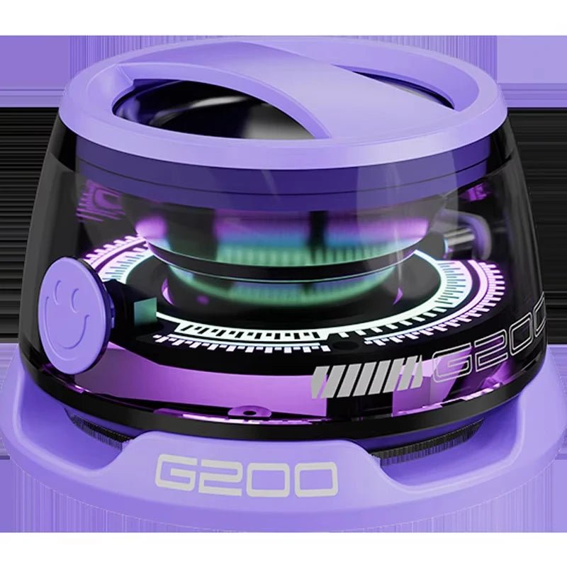 Mini Outdoor Bluetooth Speaker - Portable Wireless Travel Speaker with RGB Light & Phone Holder - #Ai-TechWorld#