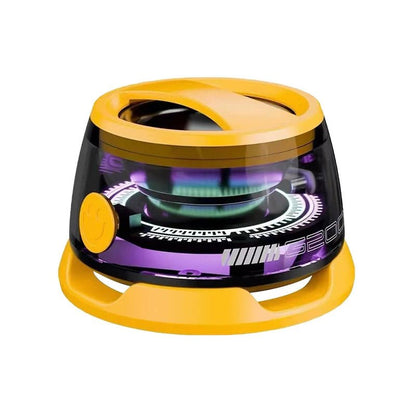 Mini Outdoor Bluetooth Speaker - Portable Wireless Travel Speaker with RGB Light & Phone Holder - #Ai-TechWorld#