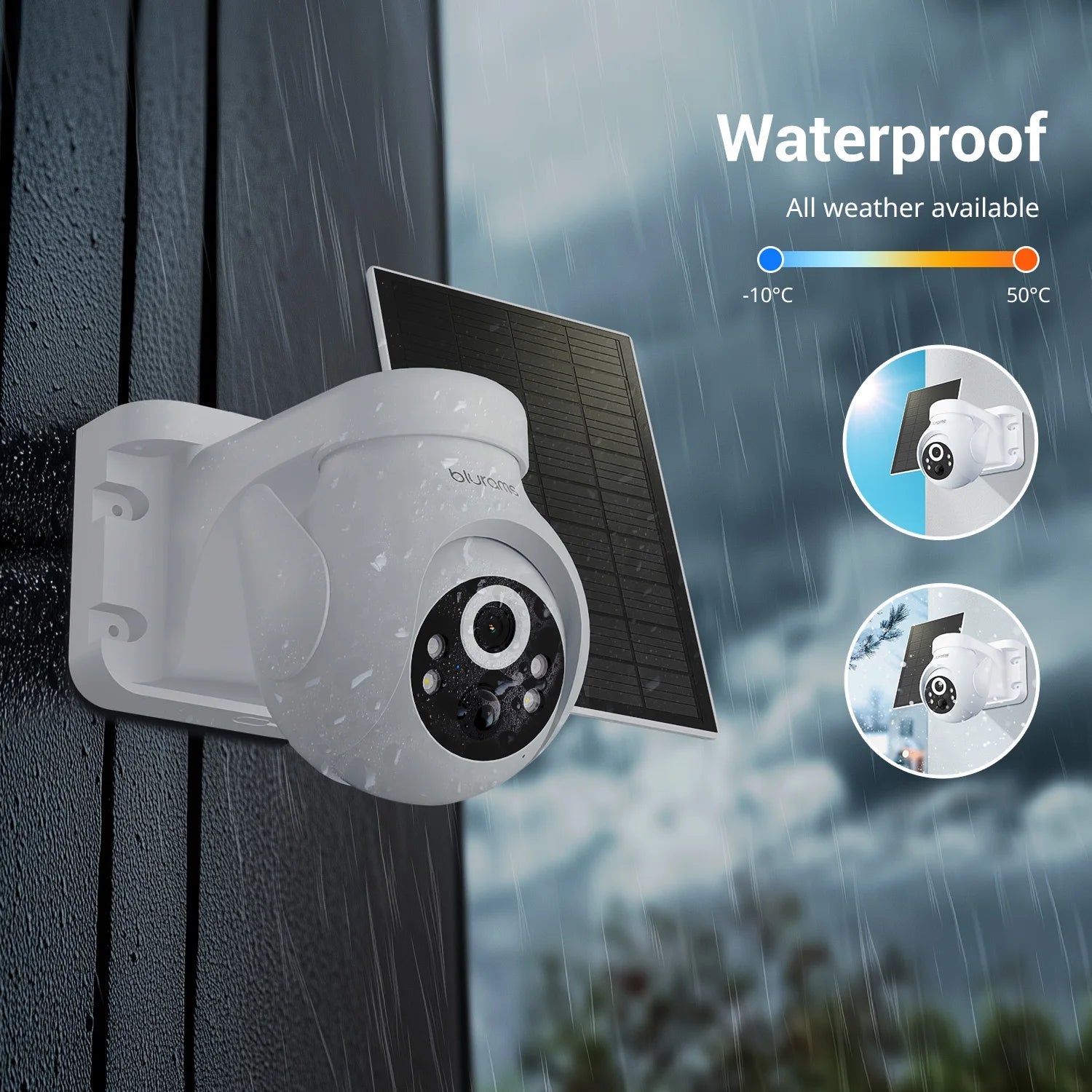 Outdoor Security Camera – 2K HD with Motion Tracking, Color Night Vision & Two - Way Audio - Ai - TechWorld