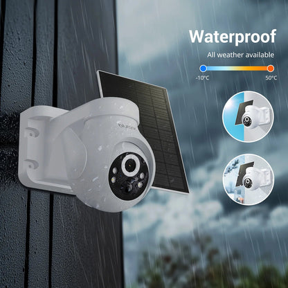 Outdoor Security Camera – 2K HD with Motion Tracking, Color Night Vision & Two - Way Audio - Ai - TechWorld