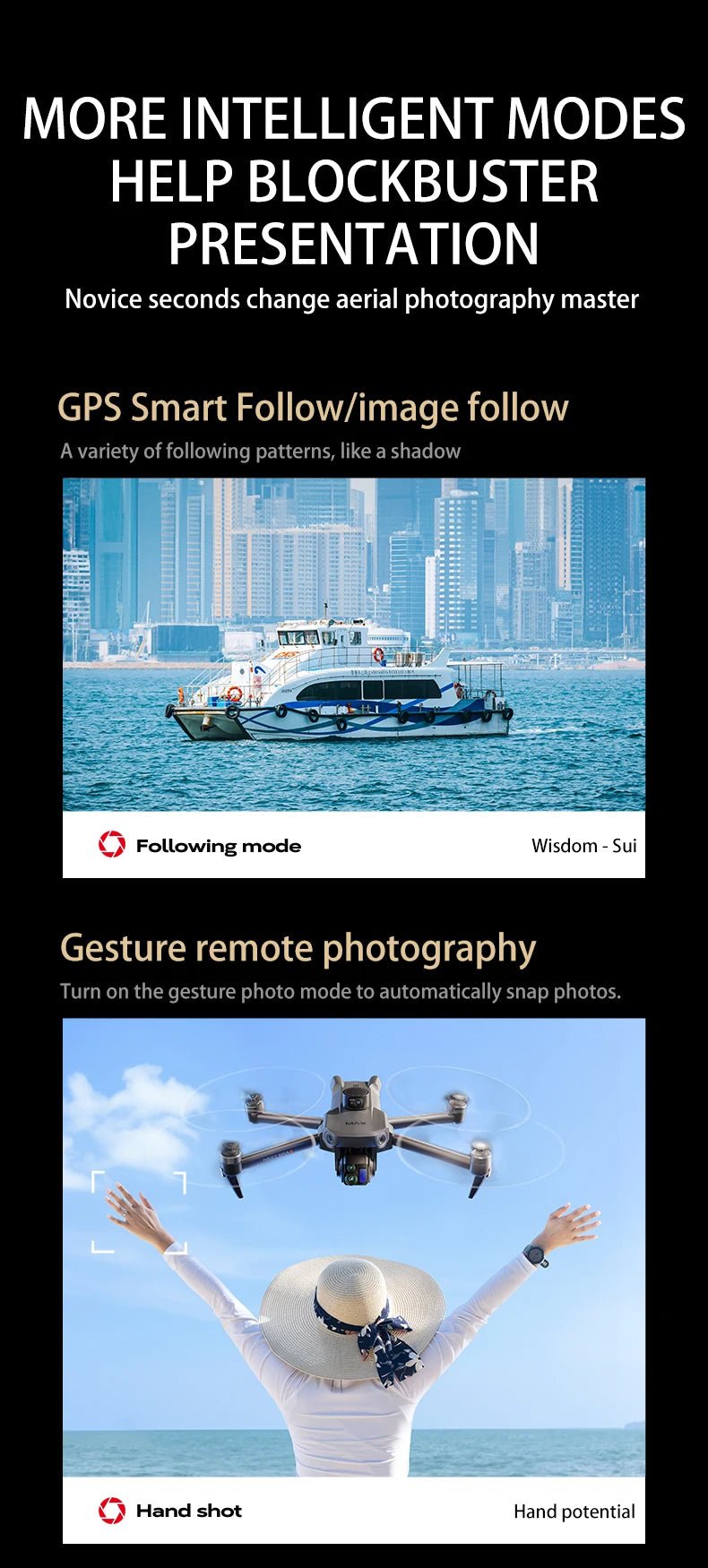 P7 MAX High-end GPS Drone 8K Camera Remote Control Quadcopter - Ai-TechWorld