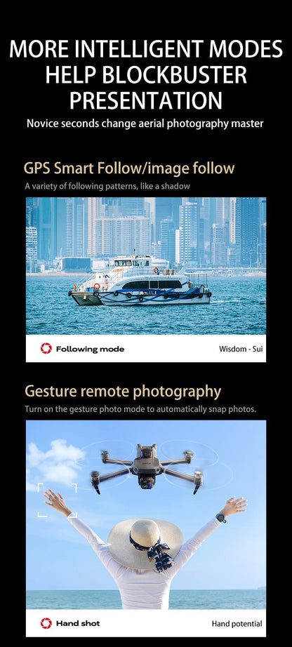 P7 MAX High-end GPS Drone 8K Camera Remote Control Quadcopter - Ai-TechWorld