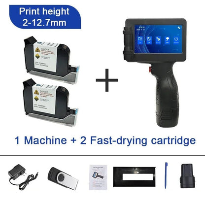Phezer P17 Handheld Inkjet Printer - Expiry Date, Barcode, Label 28 Languages Ai-TechWorld