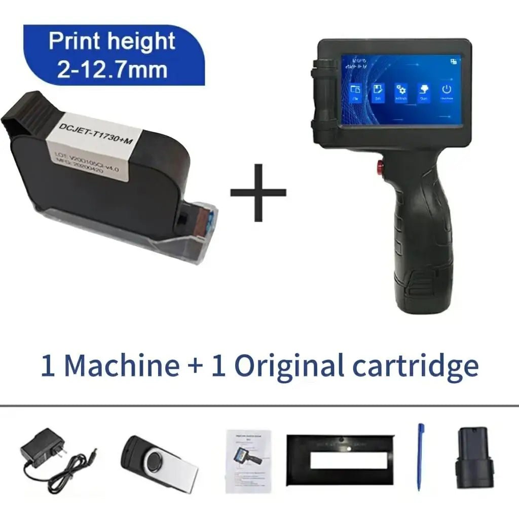 Phezer P17 Handheld Inkjet Printer - Expiry Date, Barcode, Label 28 Languages Ai-TechWorld