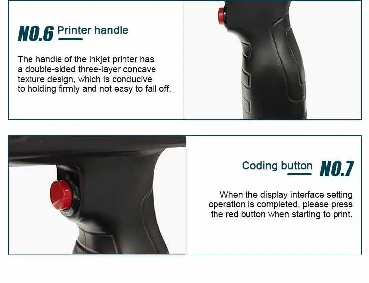 Phezer P17 Handheld Inkjet Printer - Expiry Date, Barcode, Label 28 Languages Ai-TechWorld