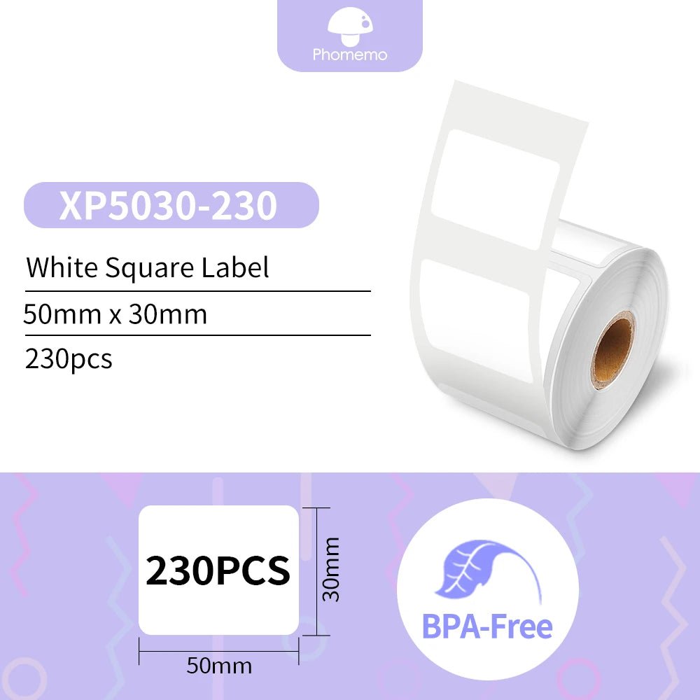 Phomemo M110 Self-adhesive Smart Thermal Label Printer for Business,Barcode Label, Price Tag, Address Wireless Sticker Printer Ai-TechWorld