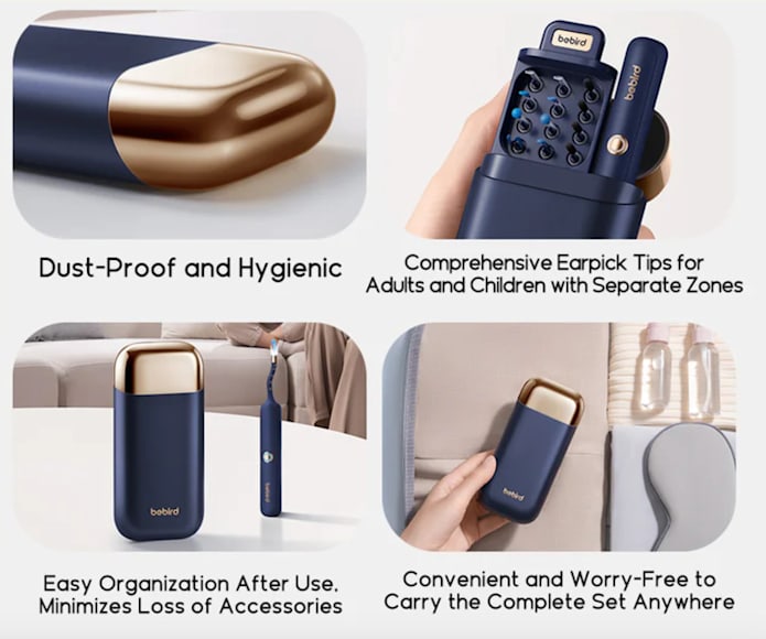 2025 New Bebird Earsight Plus I35R Ear Wax Removal Tool Camera Cleaner Kit- HD Wireless Flexible Otoscope, Pain-Free Ear Tweezer Ai-TechWorld 